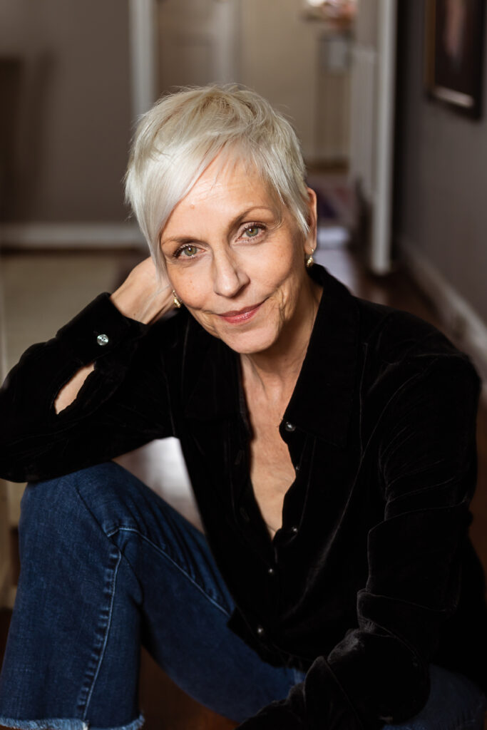 woman headshot social media content